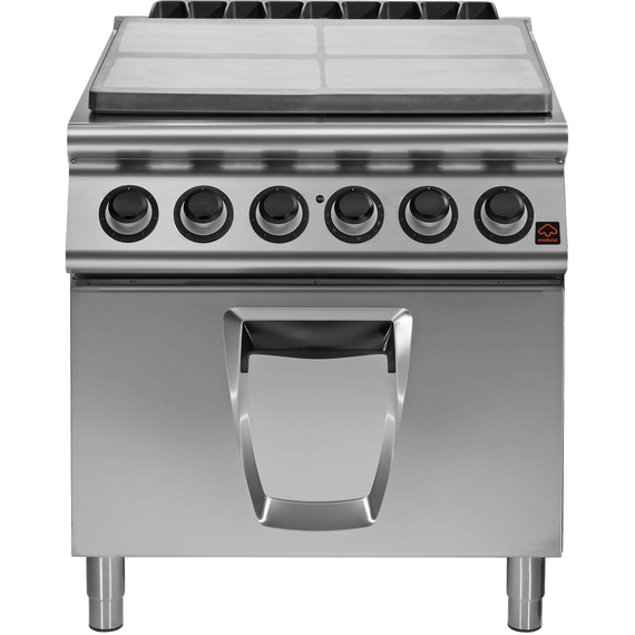 Prismafood Elektro Glühplattenherd mit 4 Zonen und Backofen Prismafood Elektro Glühplattenherd mit 4 Zonen und Backofen