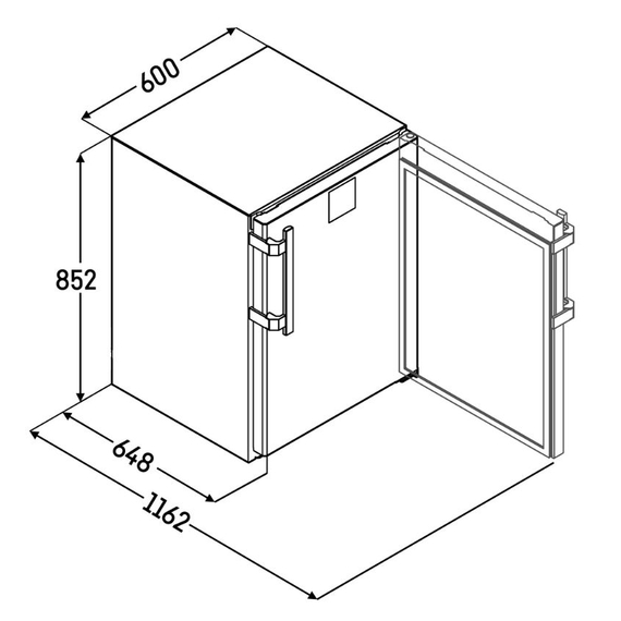 Liebherr FFTvg 1501 Premium Unterbaufähiger Gefrierschrank mit Umluftkühlung 4 Liebherr FFTvg 1501 Premium Unterbaufähiger Gefrierschrank mit Umluftkühlung