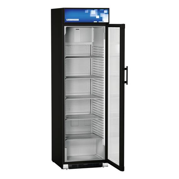 Liebherr FKDv 4213 Comfort Getränkekühlschrank mit Glastür und LED schwarz Liebherr FKDv 4213 Comfort Getränkekühlschrank mit Glastür und LED schwarz
