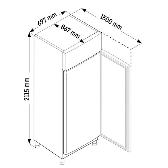 Liebherr FRPSvh 6501 Perfection Kühlschrank GN 2/1 mit Umluftkühlung 5 Liebherr FRPSvh 6501 Perfection Kühlschrank GN 2/1 mit Umluftkühlung