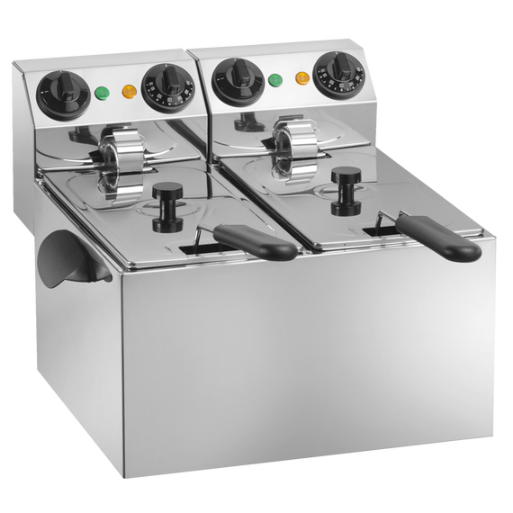 Prismafood Elektro-Friteuse (BxTxH): 37 x 43 x 21 cm Prismafood Elektro-Friteuse (BxTxH): 37 x 43 x 21 cm