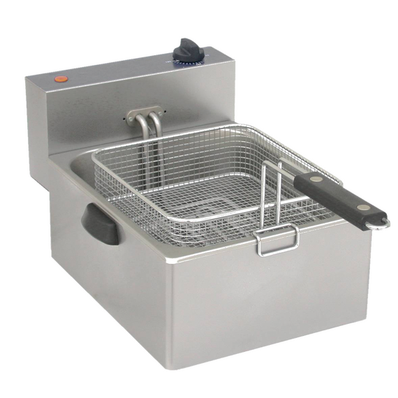 Prismafood Elektro-Friteuse (BxTxH): 26 x 39 x 12 cm Prismafood Elektro-Friteuse (BxTxH): 26 x 39 x 12 cm