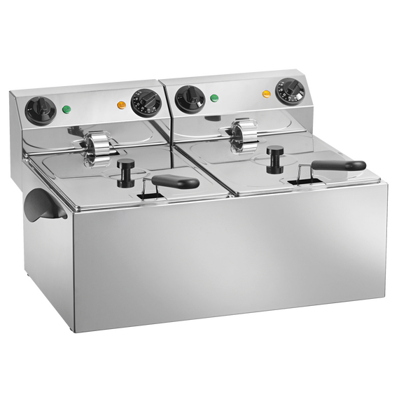 Prismafood Elektro-Friteuse (BxTxH): 56 x 43 x 21 cm Prismafood Elektro-Friteuse (BxTxH): 56 x 43 x 21 cm