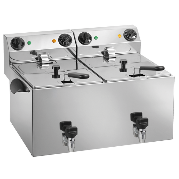 Prismafood Elektro-Friteuse (BxTxH): 56 x 43 x 25 cm Prismafood Elektro-Friteuse (BxTxH): 56 x 43 x 25 cm
