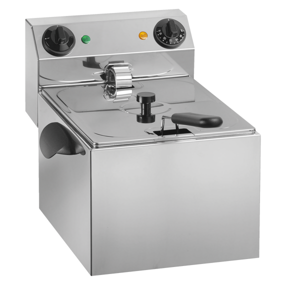 Prismafood Elektro-Friteuse (BxTxH): 28 x 43 x 21 cm Prismafood Elektro-Friteuse (BxTxH): 28 x 43 x 21 cm
