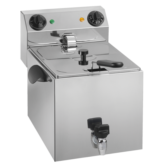 Prismafood Elektro-Friteuse (BxTxH): 28 x 43 x 25 cm Prismafood Elektro-Friteuse (BxTxH): 28 x 43 x 25 cm