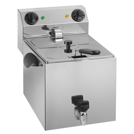 Prismafood Elektro-Friteuse (BxTxH): 28 x 43 x 25 cm Prismafood Elektro-Friteuse (BxTxH): 28 x 43 x 25 cm