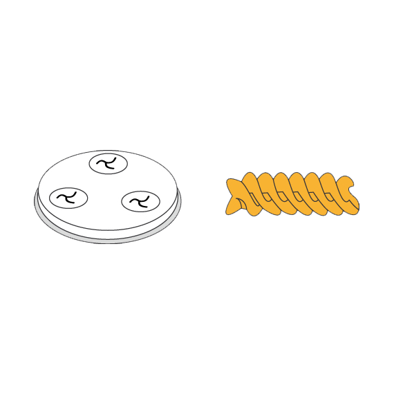 Prismafood Matrize Fusilli Ø 7,8 cm Prismafood Matrize Fusilli Ø 7,8 cm