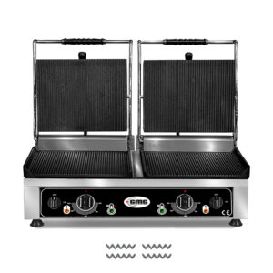 GMG Doppel-Kontaktgrill KG2735DE, gerillt