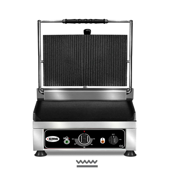 GMG Kontaktgrill KG2745G, oben gerillt, unten glatt GMG Kontaktgrill KG2745G, oben gerillt, unten glatt