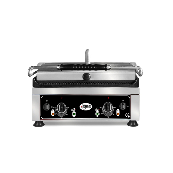 GMG Kontaktgrill KG2745GDT, oben gerillt, unten glatt 1 GMG Kontaktgrill KG2745GDT, oben gerillt, unten glatt