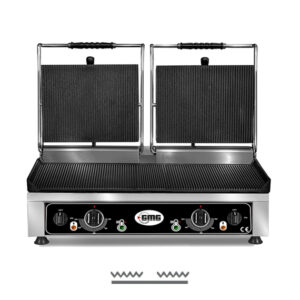 GMG Doppel-Kontaktgrill KG4060DE, gerillt