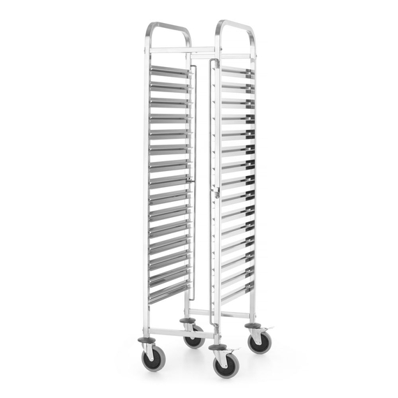 Hendi Abräumwagen , Kitchen Line, GN 1/1, Silber, 380x550x(H)1705mm Hendi Abräumwagen , Kitchen Line, GN 1/1, Silber, 380x550x(H)1705mm