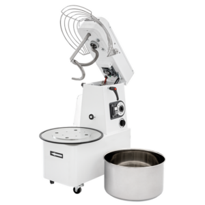 Prismafood Teigmaschine- stufenlos - aufklappbar - Kesselvolumen: 48 Liter / 42 kg Teig