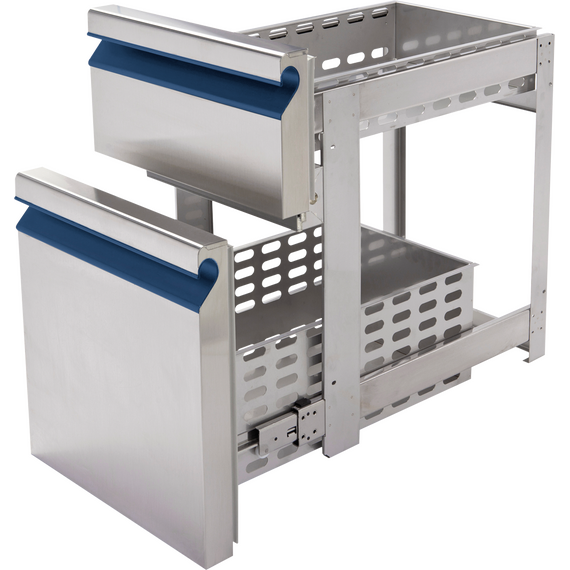 Prismafood Schubladenblock 1x 1/3 + 1x 2/3 (BxTxH): 43 x 62,5 x 68,5 cm Prismafood Schubladenblock 1x 1/3 + 1x 2/3 (BxTxH): 43 x 62,5 x 68,5 cm