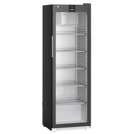 Liebherr MRFvd 4011 Getränkekühlschrank mit Glastür, Display und LED Lichtsäule Schwarz Liebherr MRFvd 4011 Getränkekühlschrank mit Glastür, Display und LED Lichtsäule Schwarz