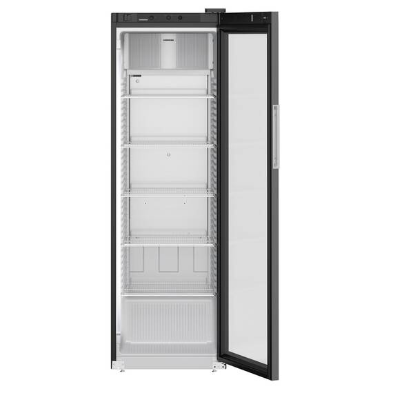 Liebherr MRFvd 4011 Getränkekühlschrank mit Glastür, Display und LED Lichtsäule Schwarz 2 Liebherr MRFvd 4011 Getränkekühlschrank mit Glastür, Display und LED Lichtsäule Schwarz