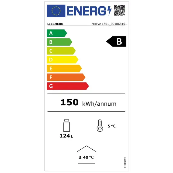 Liebherr MRTve 1501 Performance Unterbaufähiger Kühlschrank mit Umluftkühlung Schwarz 4 Liebherr MRTve 1501 Performance Unterbaufähiger Kühlschrank mit Umluftkühlung Schwarz