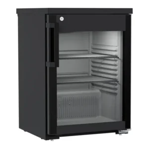 Liebherr MRTve 1511 Performance Unterbaufähiger Kühlschrank mit Glastür und Umluftkühlung Schwarz