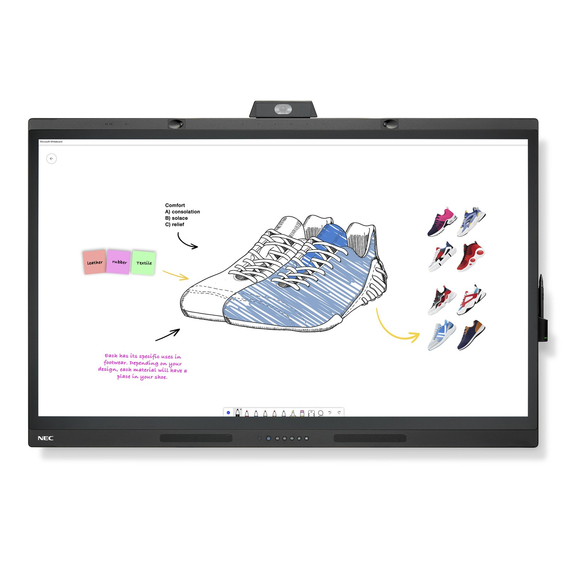 NEC MultiSync® WD551 LCD 55" Windows Collaboration Display 3 NEC MultiSync® WD551 LCD 55" Windows Collaboration Display