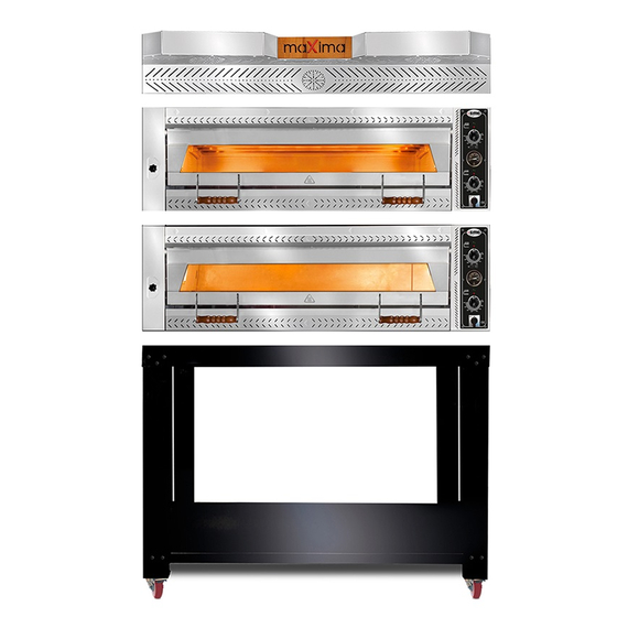 GMG Maxima PEF 105105 S-DE Pizzaofen 9+9 x 35 cm Ø GMG Maxima PEF 105105 S-DE Pizzaofen 9+9 x 35 cm Ø