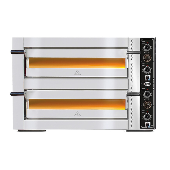 GMG Bello PE 44 DE Pizzaofen 4+4 x 30 cm Ø GMG Bello PE 44 DE Pizzaofen 4+4 x 30 cm Ø