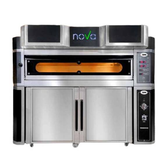 GMG Pizzaofen NOVA PFN 10570-3M Vollschamott 6+6+6 x 35 cm Ø 4 GMG Pizzaofen NOVA PFN 10570-3M Vollschamott 6+6+6 x 35 cm Ø