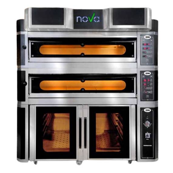GMG Pizzaofen NOVA PFN 10570-3M Vollschamott 6+6+6 x 35 cm Ø 5 GMG Pizzaofen NOVA PFN 10570-3M Vollschamott 6+6+6 x 35 cm Ø