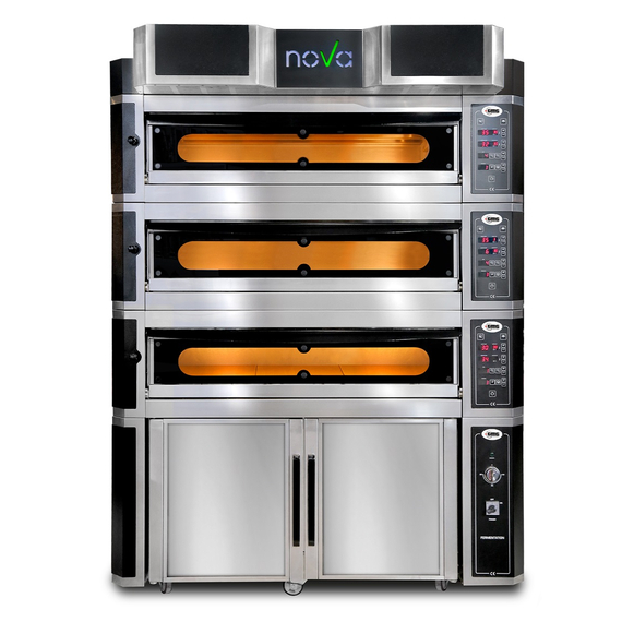 GMG Pizzaofen NOVA PFN 10570-3M Vollschamott 6+6+6 x 35 cm Ø GMG Pizzaofen NOVA PFN 10570-3M Vollschamott 6+6+6 x 35 cm Ø