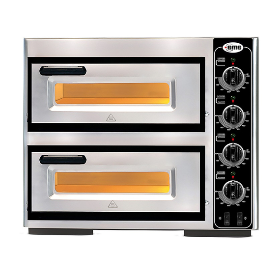 GMG Classic PF 4040M DE4 Pizzaofen 1+1x 39 cm Ø - 230 V GMG Classic PF 4040M DE4 Pizzaofen 1+1x 39 cm Ø - 230 V