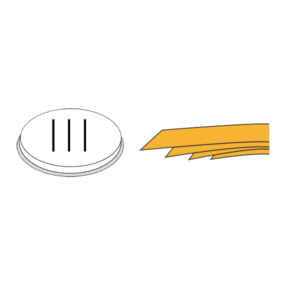 Prismafood Matrize Pappardelle Ø 5 cm Prismafood Matrize Pappardelle Ø 5 cm