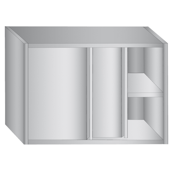 Prismafood Wandhängeschrank 0,8m - mit Flügeltür 0,65m hoch STD Prismafood Wandhängeschrank 0,8m - mit Flügeltür 0,65m hoch STD