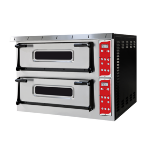 Prismafood Pizzaofen Special Vollschamott digital BREIT - 2 Kammern