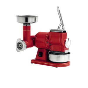 Prismafood Fleischwolf/Käsereibe-Kombi retro - Aluminiummahlgruppe - Produktion FW: 50 kg/Std - KR: 30 kg/Std