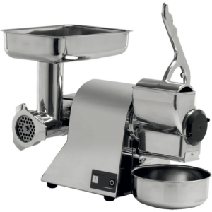 Prismafood Fleischwolf/Käsereibe-Kombi - Aluminiummahlgruppe - Produktion FW: 30 kg/Std - KR: 30 kg/Std
