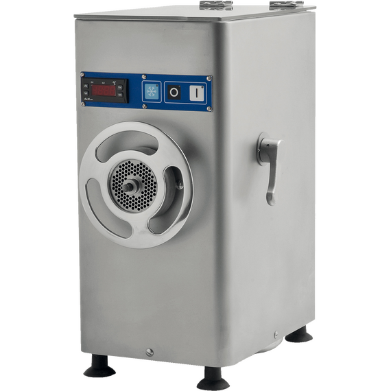 Prismafood Fleischwolf mit Kühlsystem - Edelstahlmahlgruppe - Produktion: 280 kg/Std Prismafood Fleischwolf mit Kühlsystem - Edelstahlmahlgruppe - Produktion: 280 kg/Std