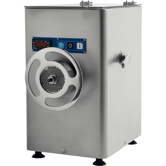 Prismafood Fleischwolf mit Kühlsystem - Edelstahlmahlgruppe - Produktion: 450 kg/Std Prismafood Fleischwolf mit Kühlsystem - Edelstahlmahlgruppe - Produktion: 450 kg/Std