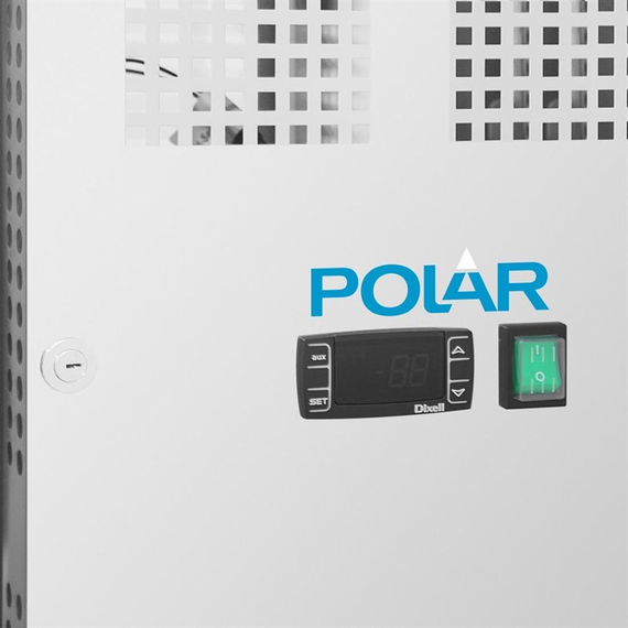 Polar Serie U Patisserie Vorbereitungskühltisch 3-türig mit Marmorarbeitsfläche 9 Polar Serie U Patisserie Vorbereitungskühltisch 3-türig mit Marmorarbeitsfläche