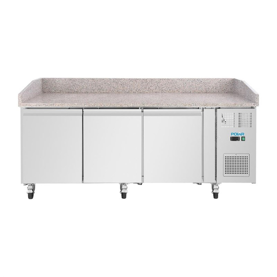 Polar Serie U Patisserie Vorbereitungskühltisch 3-türig mit Marmorarbeitsfläche Polar Serie U Patisserie Vorbereitungskühltisch 3-türig mit Marmorarbeitsfläche