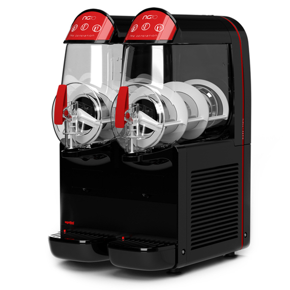Ugolini Granitor® NG EASY 10/2 Slush-Eismaschine Black Edition Ugolini Granitor® NG EASY 10/2 Slush-Eismaschine Black Edition