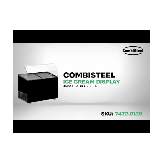 Combisteel Speiseisvitrine Java Schwarz 8X5 Ltr 5 Combisteel Speiseisvitrine Java Schwarz 8X5 Ltr