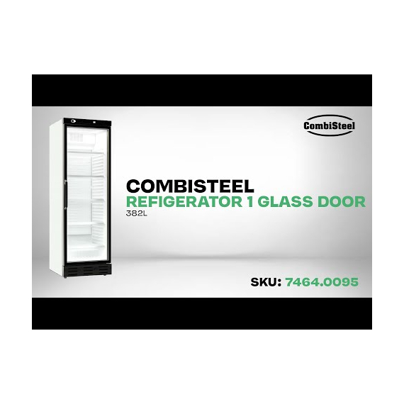 Combisteel Kühlschrank 1 Glastür 382L 5 Combisteel Kühlschrank 1 Glastür 382L