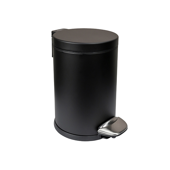 Aliseo Prestige Hygieneeimer - schwarz matt, 5 Liter Aliseo Prestige Hygieneeimer - schwarz matt, 5 Liter