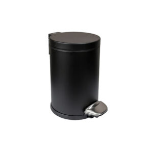 Aliseo Prestige Hygieneeimer - schwarz matt, 3 Liter