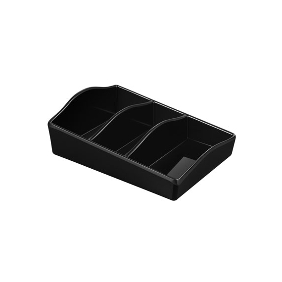 Aliseo Welcome Tray Produktablage - schwarz, Porzellan-Optik, 130 x 40 x 100 mm Aliseo Welcome Tray Produktablage - schwarz, Porzellan-Optik, 130 x 40 x 100 mm