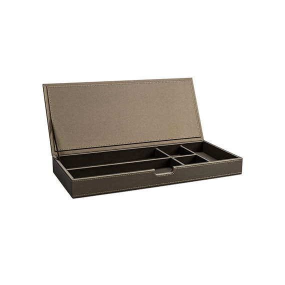 Aliseo Londoner Utensilienbox - 5 Fächer, taupe Aliseo Londoner Utensilienbox - 5 Fächer, taupe