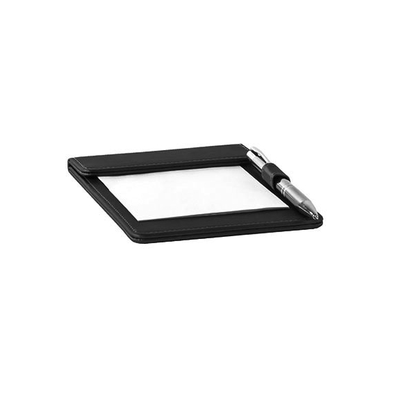 Aliseo Londoner Notizblockhalter - schwarz Aliseo Londoner Notizblockhalter - schwarz