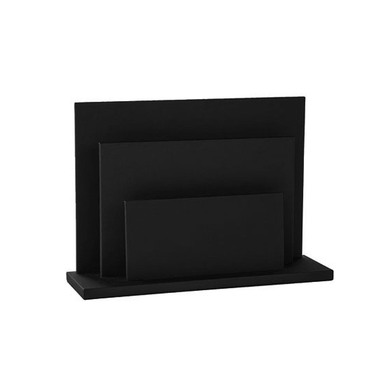 Aliseo Londoner Zeitschriftenständer - schwarz Aliseo Londoner Zeitschriftenständer - schwarz
