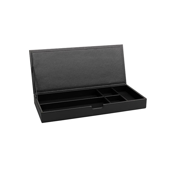 Aliseo Londoner Utensilienbox - 5 Fächer, schwarz Aliseo Londoner Utensilienbox - 5 Fächer, schwarz