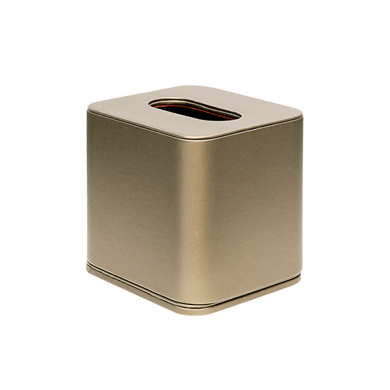 Aliseo Londoner Modernline Kosmetiktuchspender - Würfelform, taupe Aliseo Londoner Modernline Kosmetiktuchspender - Würfelform, taupe